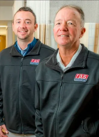 John Medlin Jr. and John Medlin III of Rockland Athletic Supplies
